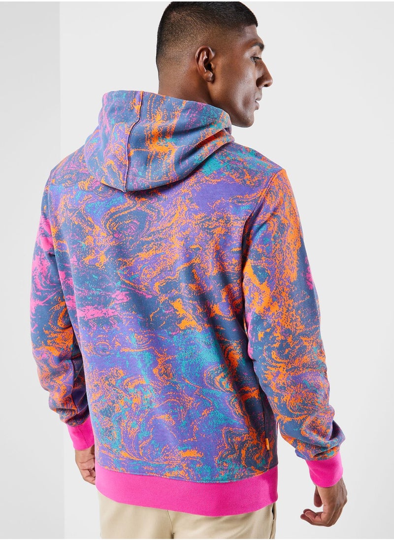 Timberland - Printed Regular Hoodie - Image 1