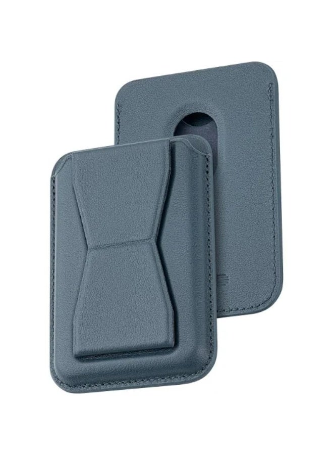 MAGsafe Wallet with Kickstand for iPhone 17 16 15 14 13 12 Series - Smart Fold Card Holder – RFID Blocking & Slim