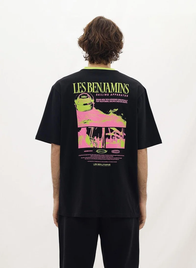 LES BENJAMINS  OVERSIZED TEE 034 for Men | Best Price UAE