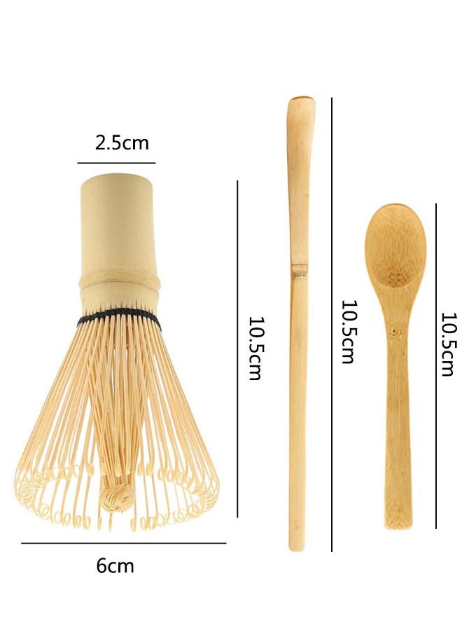 HAWAWA Matcha Whisk, Spoon, and Scoop Matcha Tea Set, Matcha Bamboo Accessories,Perfect Set to Prepare a Traditional Cup of Matcha  - Image 2