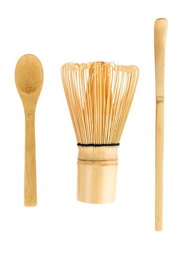 HAWAWA Matcha Whisk, Spoon, and Scoop Matcha Tea Set, Matcha Bamboo Accessories,Perfect Set to Prepare a Traditional Cup of Matcha  - Image 1