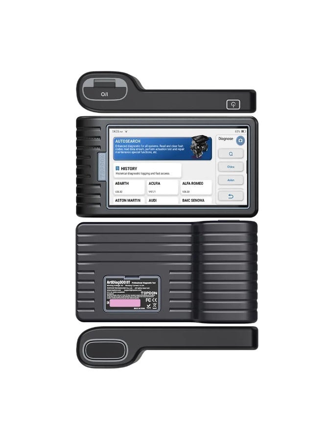 Topdon ArtiDiag800 BT OBD2 Scanner – Full System, 28 Services, Wireless - Image 4