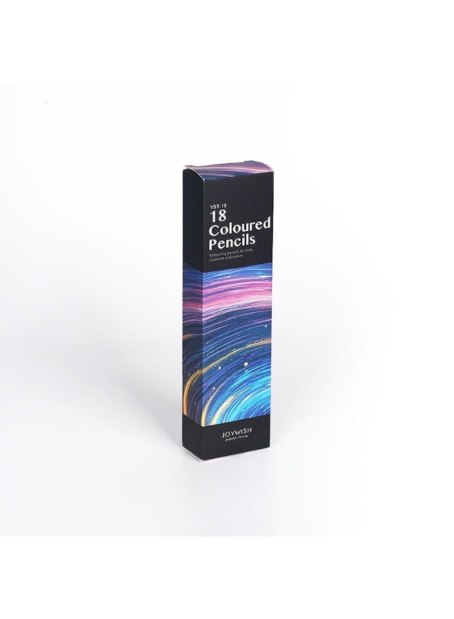 Generic 18 - Color Colored Pencils Set - Bold 2.9mm Core, Durable and Smooth, for Student Drawing & Art Creation  - Image 1