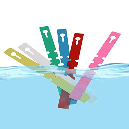 KINJOEK 600 PCS 6 Colors Plant Labels, PVC Plant Tags for Garden Adjustable Waterproof Plant Tags - Image 4