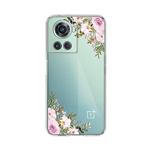 Plus UV Printed Soft Flexible Transparent Back Cover for OnePlus 10R - D1142 - Image 2