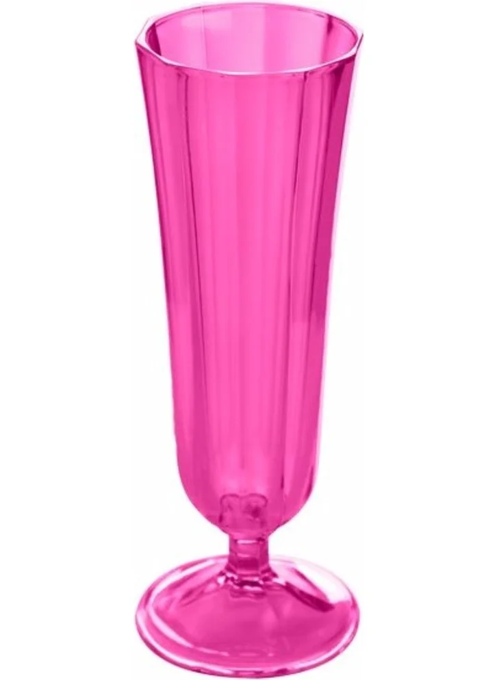 بورلاند Pink Flute Champagne Glass 130 cc Set of 6