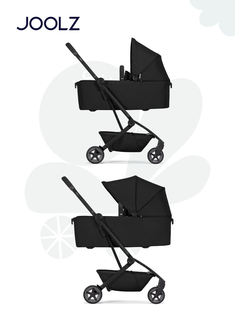 JOOLZ سرير أطفال مدمج وخفيف الوزن | قابل للطي والوقوف ذاتيًا | مناسب للمواليد الجدد | أسود فضائي | مرتبة قابلة للتنفس | حماية من الشمس UPF 50+ | فائق الصغر | 90x42x15 سم | 3.9 كجم - Image 5