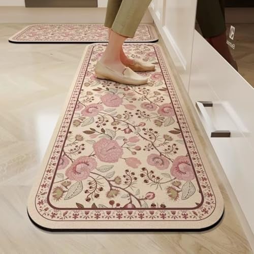 Gvnd Anti-Fatigue Kitchen Mats – Waterproof Standing Rugs for Floor, Sink, Home Office, Laundry | Comfort Standing Mat Runner for Kitchen (Colour-3) - Image 1