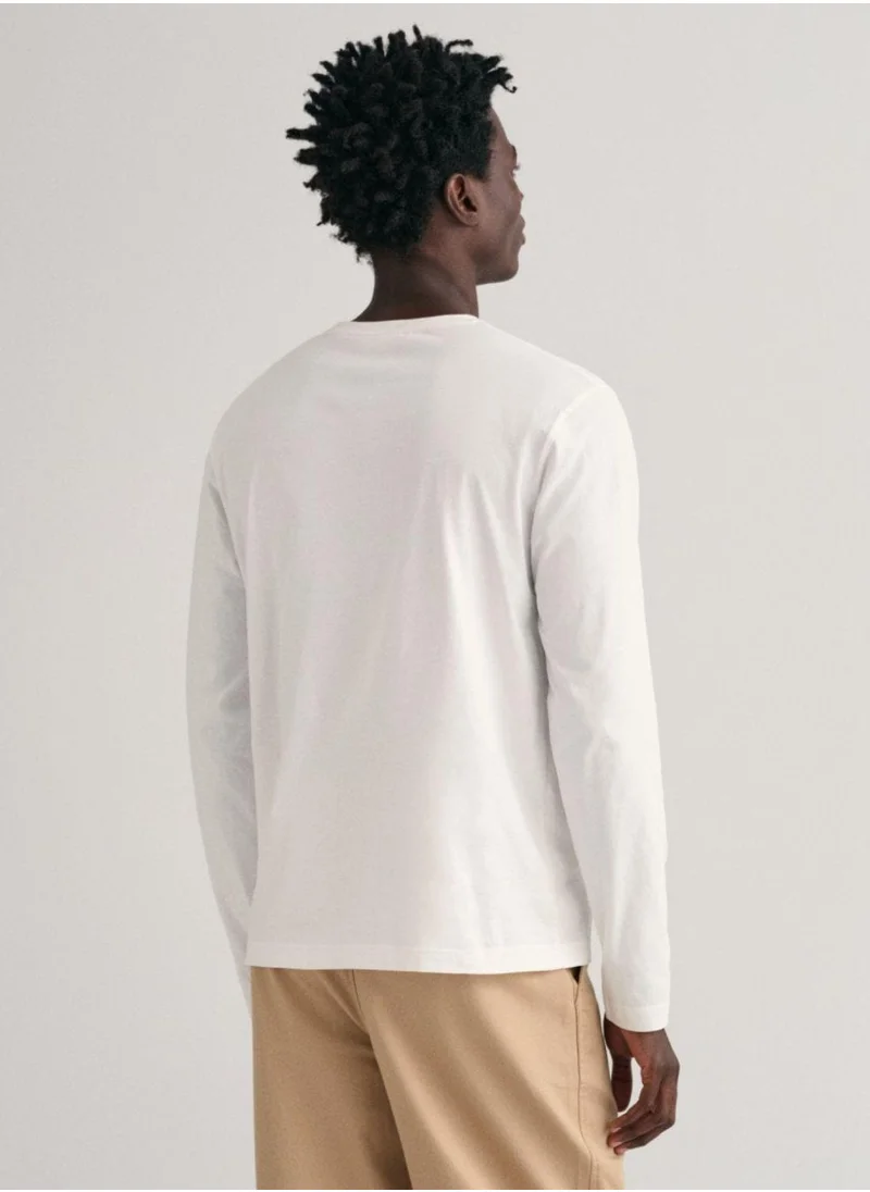 غانت Gant Shield Long Sleeve T-Shirt