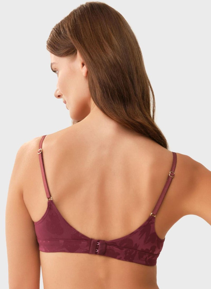 dagi Floral Print Plunge Bra - Image 2