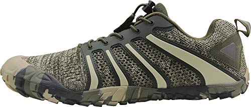 Oranginer Men's Minimalist Runner Slip-on Cross Trainer Shoes Men Camouflage Size 12 - Image 2