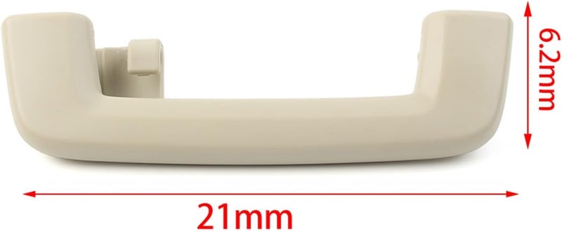 Wivplex Beige/Gray Car Interior Roof Grab Handle Replacement - Image 4