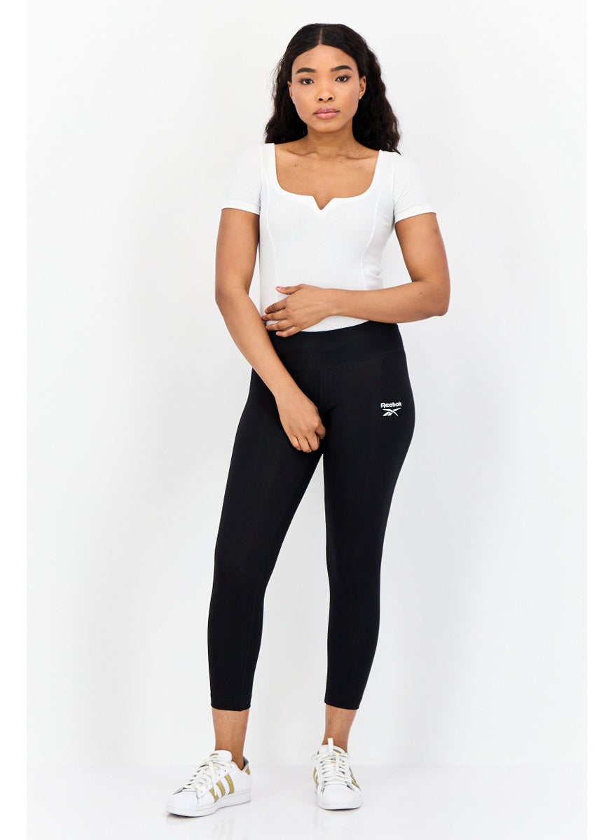 Reebok Women Sportswear Fit Training Tights, Black  - Image 4