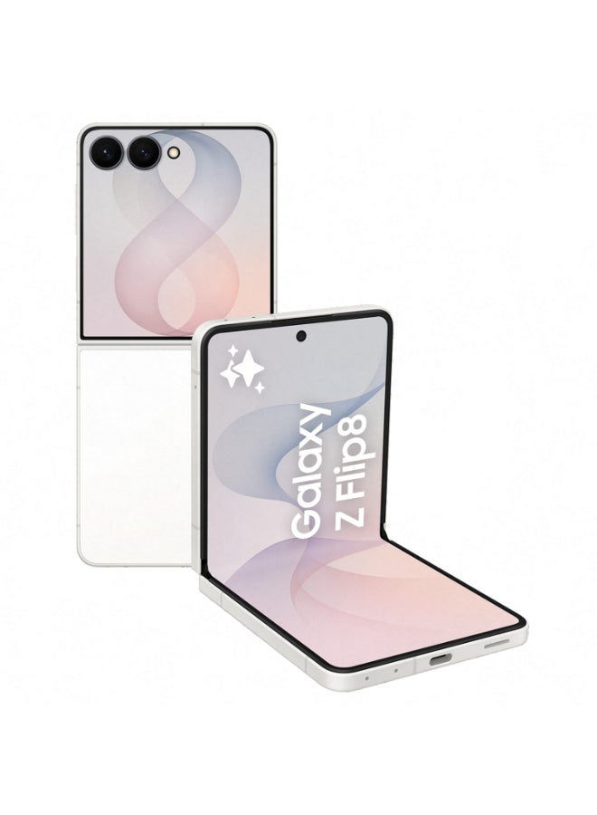 Samsung Galaxy Z Flip 8 Dual SIM Cream 12GB RAM 256GB 5G - International Version - Image 1