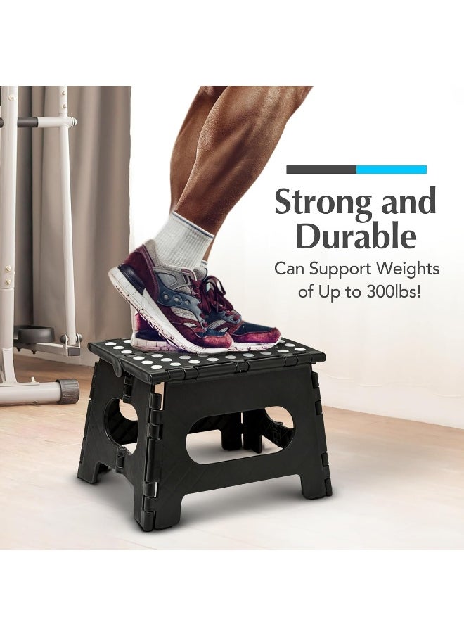Handy Laundry Handy Laundry Step Stools, Black, 9: High, 5111  - Image 4