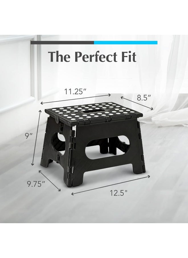 Handy Laundry Handy Laundry Step Stools, Black, 9: High, 5111  - Image 5