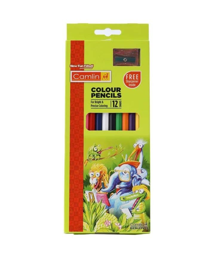 اقلام تلوين من كاملين 12 قطعة