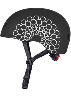 Micro Micro (Expo 2020) Kids Helmet Black (Medium) | Kids Helmet | Kick Scooter Helmets | Sports Helmet for Kids | Helmet with Adjustable Straps | Riding Kids Helmet | Kids Safety | Helmet for Kids  - Image 5