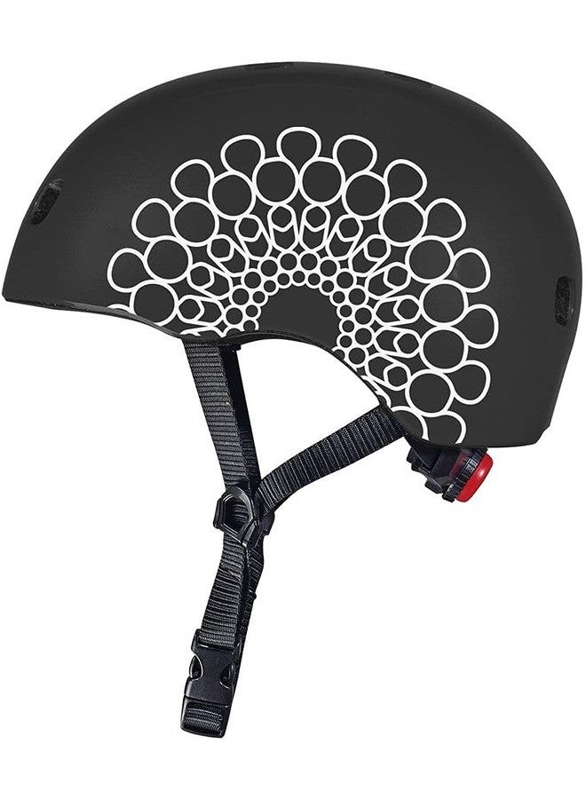 Micro Micro (Expo 2020) Kids Helmet Black (Medium) | Kids Helmet | Kick Scooter Helmets | Sports Helmet for Kids | Helmet with Adjustable Straps | Riding Kids Helmet | Kids Safety | Helmet for Kids  - Image 5