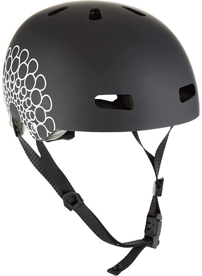 Micro Micro (Expo 2020) Kids Helmet Black (Medium) | Kids Helmet | Kick Scooter Helmets | Sports Helmet for Kids | Helmet with Adjustable Straps | Riding Kids Helmet | Kids Safety | Helmet for Kids  - Image 1