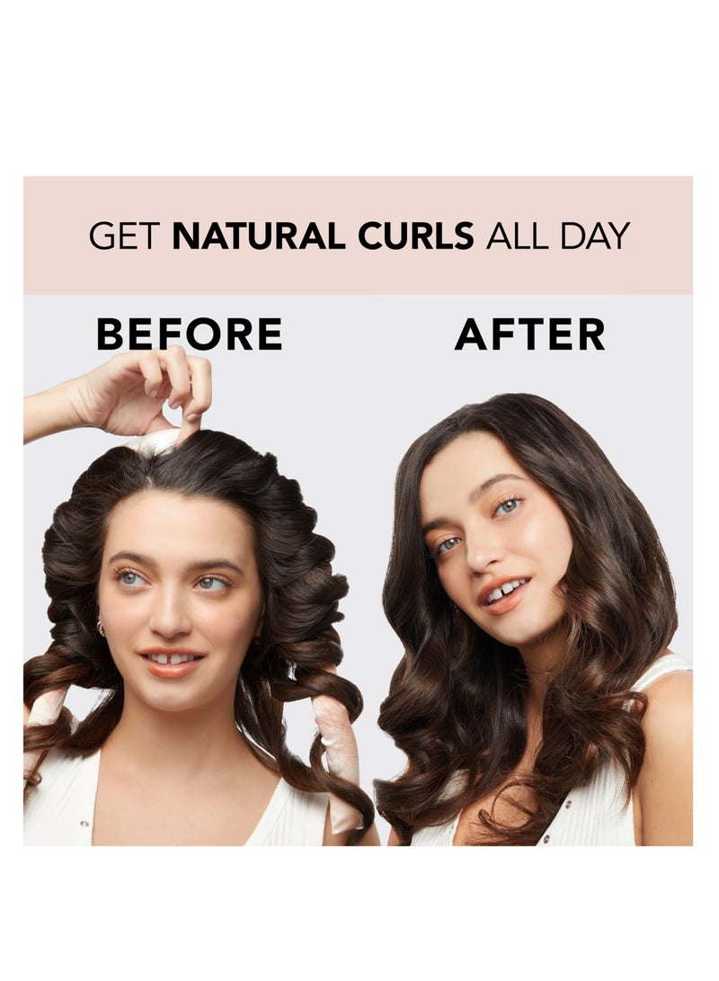 Satin Heatless Curling Set - Hair Rollers for Heatless Curls | Heatless Hair Curlers & Hot Rollers | Hair Curlers to Sleep in | Heatless Curling Rod Headband | Heatless Curler - Image 5