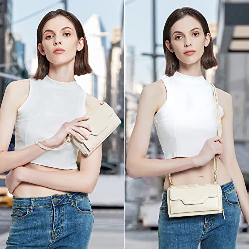 nuoku Women's Crossbody Bag, Starlight, RFID Blocking, Fits Phones up to 6.7in, Handbag for Working Women, Modern Adults, Urban Commuters - Image 2