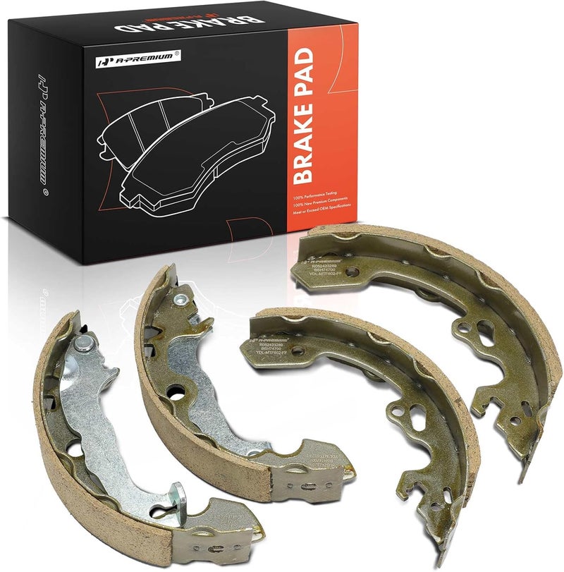 A-Premium مجموعة أحذية الفرامل السيراميكية الخلفية A-Premium لفورد فوكس 2000-2011 - Image 1