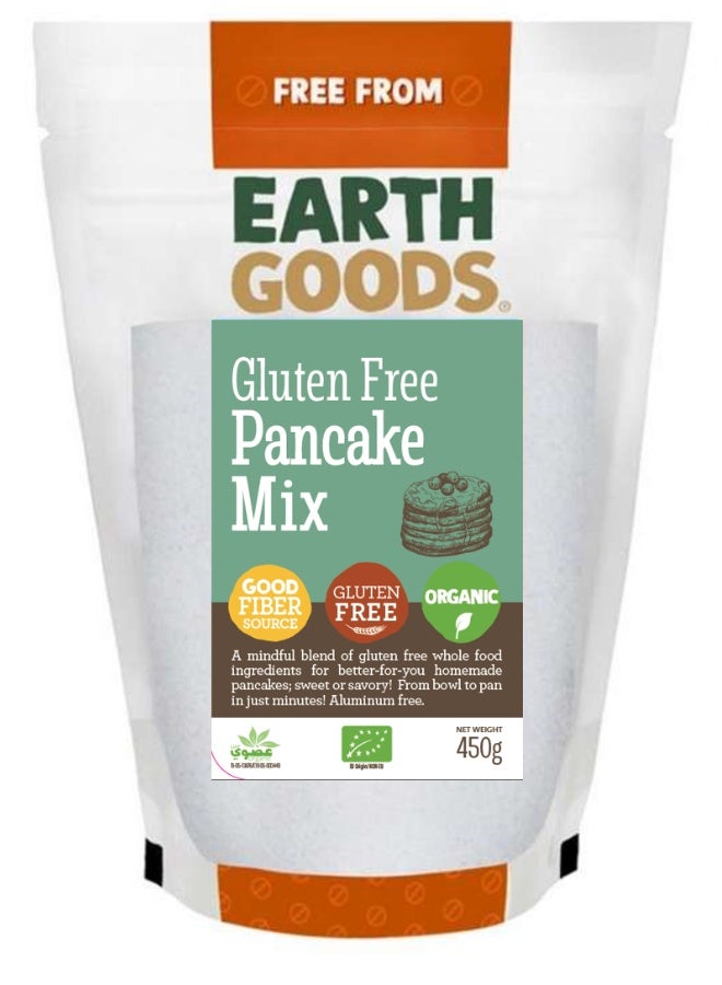 Earth Goods Organic Pancake Mix Gluten-Free 450g - Image 1