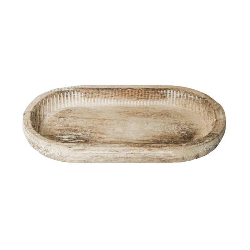 Sweet Water Decor Sweet Water Decor Rustic Wood Tray for Home  Kitchen and Bathroom Dispenser Holder  Jewelry Dish  Wooden Soap Holder for Bottles  Trays for Counter Tops  Vanity Plate  Farmhouse Dish Dcor 