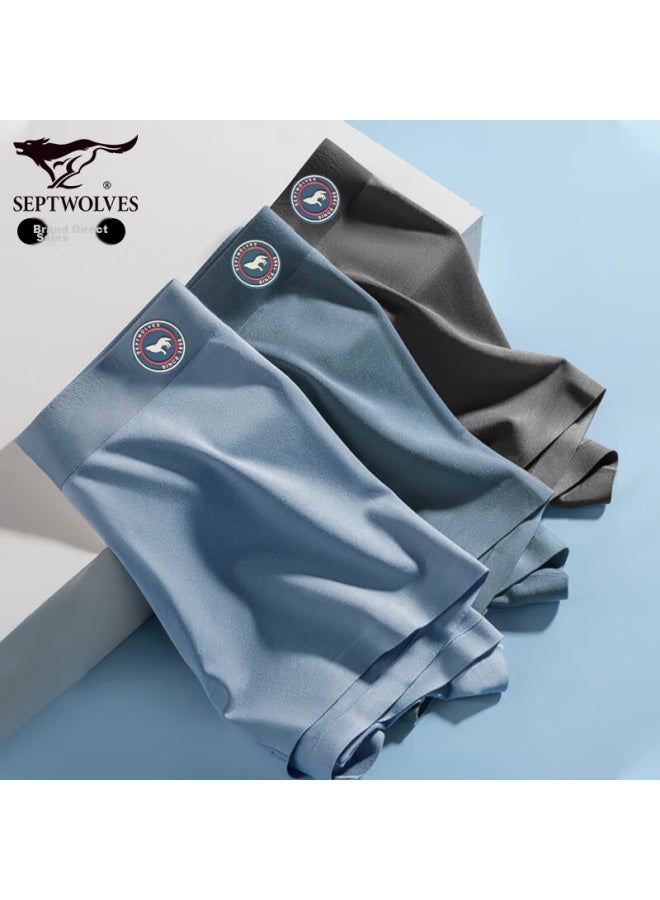 Septwolves Septwolves 【quality Selection】men's Seamless Mulberry Silk Underwear Antibacterial Fashion High-end Underpants Comfortable Briefs  - Image 5