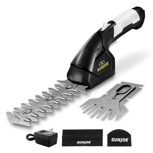 Sun Joe HJ604C 7.2-Volt Cordless Grass Shears and Trimmer, Charger and Battery Included - Image 1