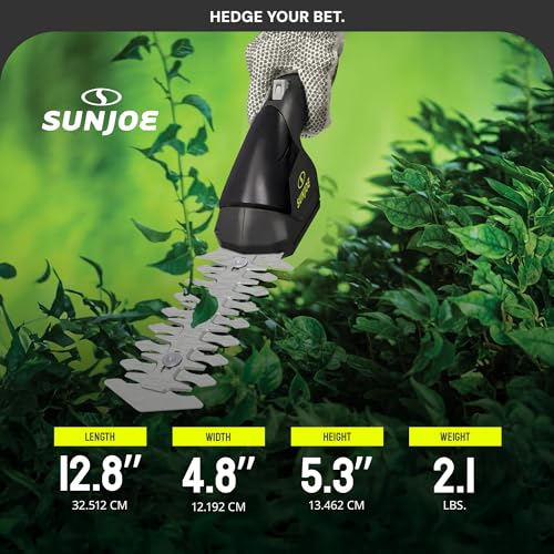 Sun Joe HJ604C 7.2-Volt Cordless Grass Shears and Trimmer, Charger and Battery Included - Image 4