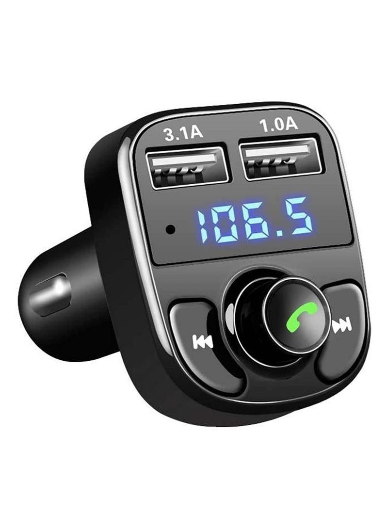 ELTRAZONE Car Mp3 Bt Wireless Quick Charge Stereo Broadcast 87~108Mhz Host Mp3 Remote FM Transmitter - Image 1