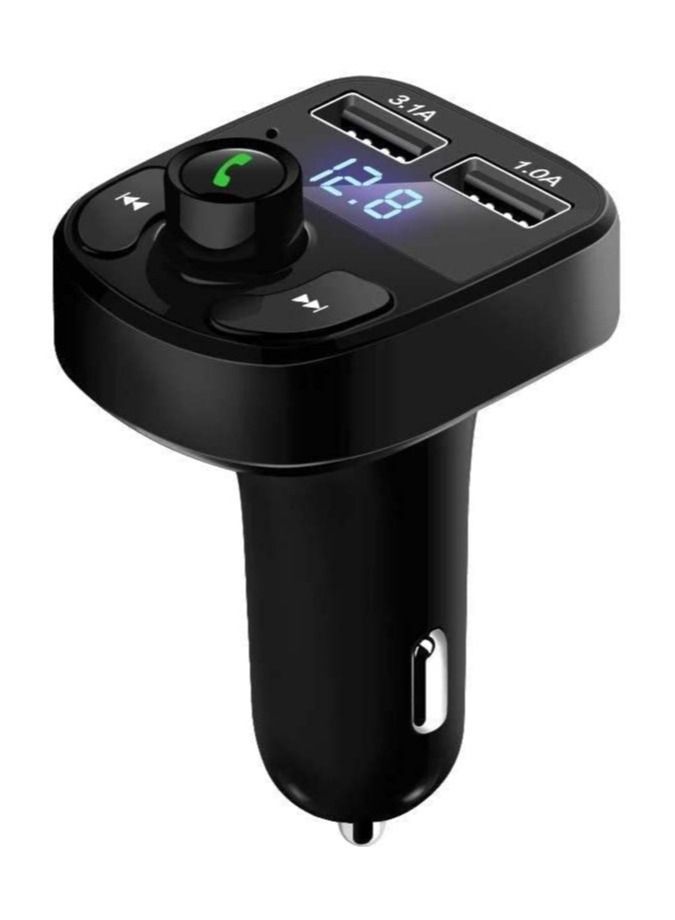 ELTRAZONE Car Mp3 Bt Wireless Quick Charge Stereo Broadcast 87~108Mhz Host Mp3 Remote FM Transmitter - Image 2