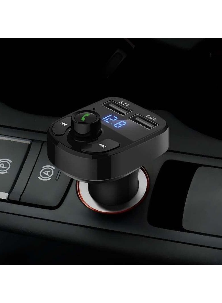 ELTRAZONE Car Mp3 Bt Wireless Quick Charge Stereo Broadcast 87~108Mhz Host Mp3 Remote FM Transmitter - Image 4