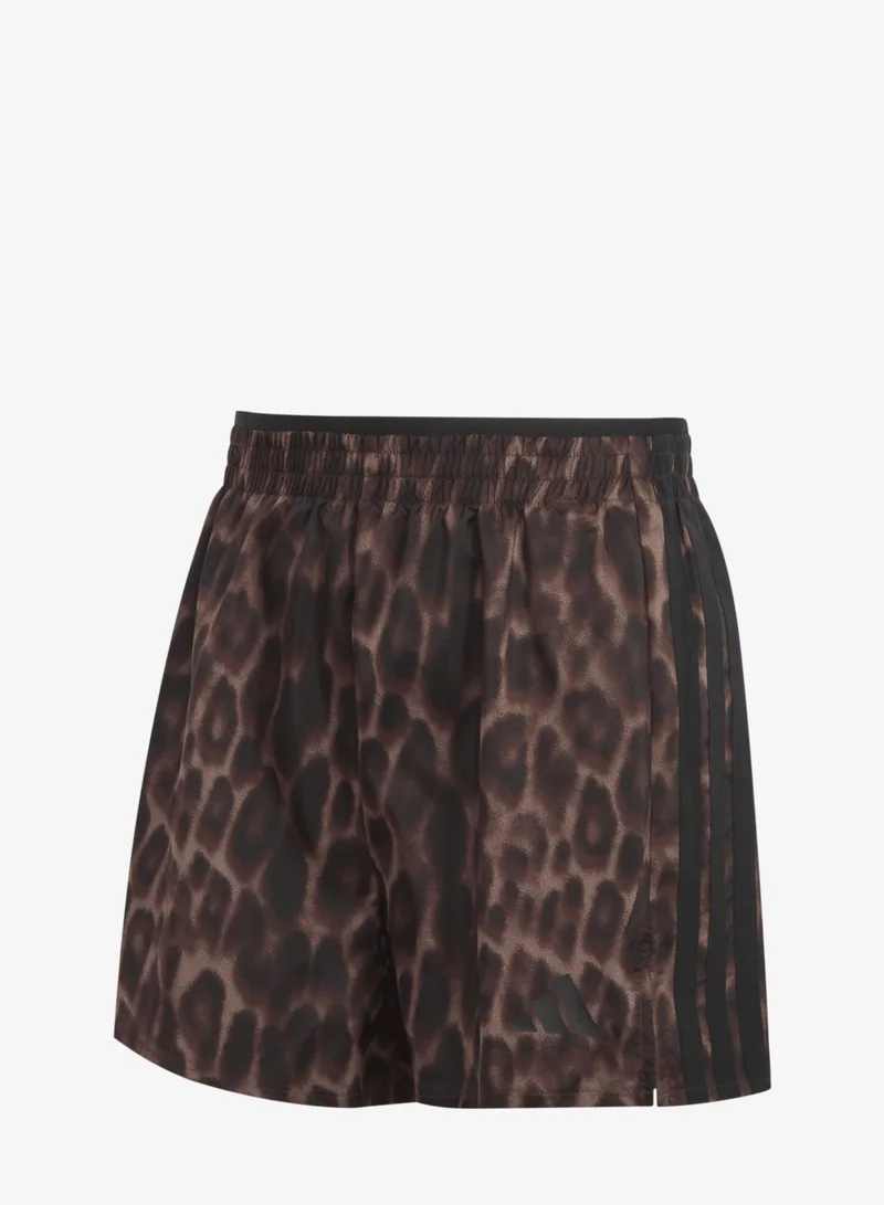 Adidas Workout Essentials Leopard Woven Shorts
