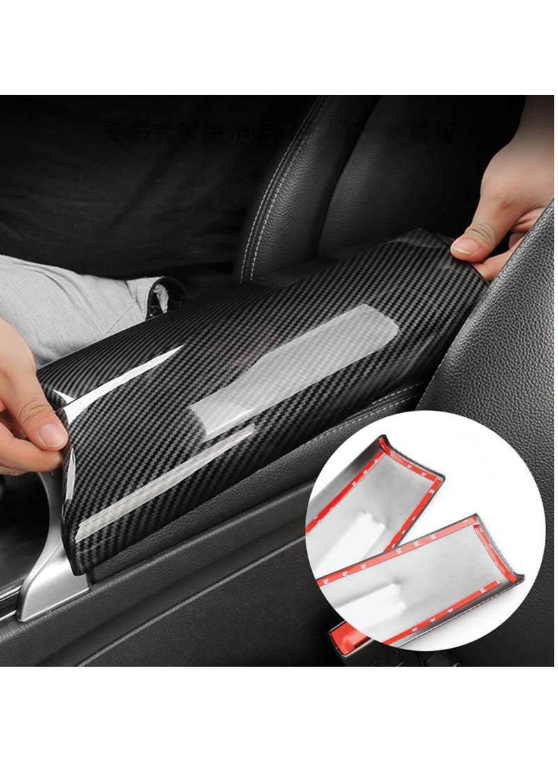 Car Center Console Armrest Storage Box Cover for Mercedes Benz C Class W205 GLC Class X253, Middle Console Cover Protective Cushion Interior Center Storage Box Trim - Image 5