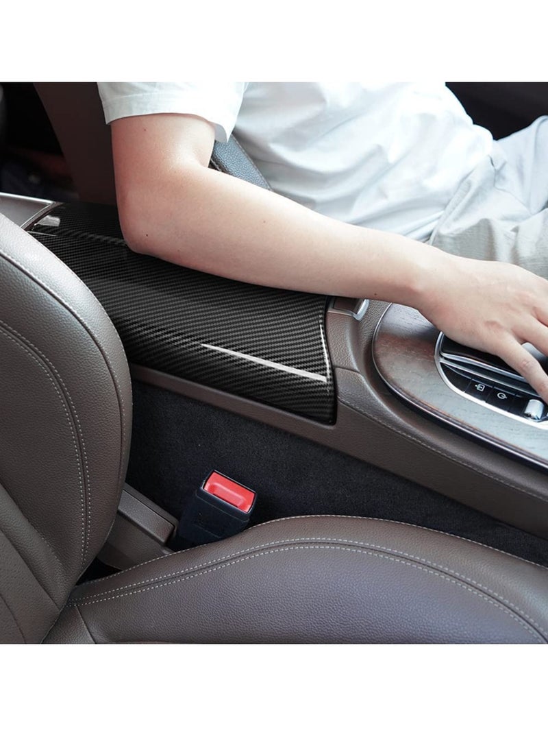Car Center Console Armrest Storage Box Cover for Mercedes Benz C Class W205 GLC Class X253, Middle Console Cover Protective Cushion Interior Center Storage Box Trim - Image 3