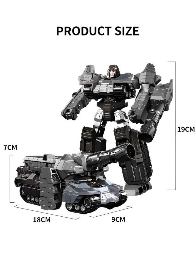 MIXDE - Deformation Robot Toy for Children, Deformed Car Robot Toys,Transformer Megatron , Transformer Action Figure Deformation Car Model, Portable Alloy Deformation Robot Toys Gift for Kids-Optimus Prime - Image 1