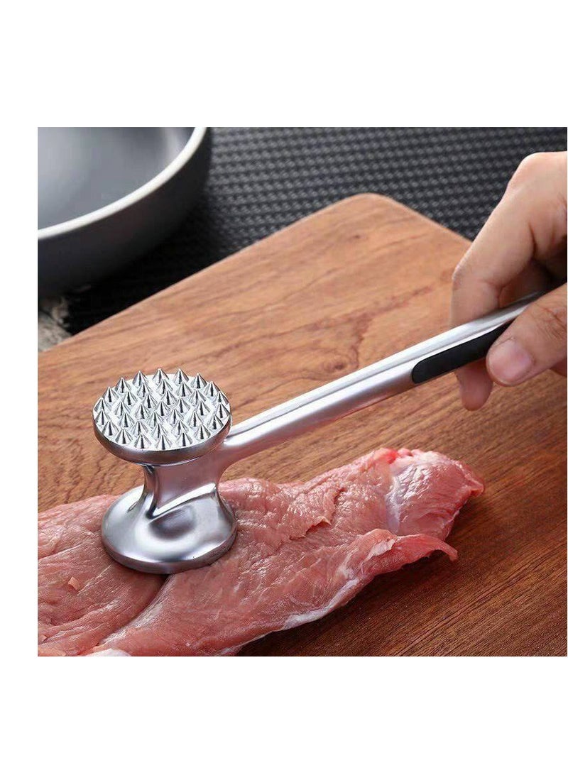 Heavy-Duty Stainless Steel Meat Tenderizer – Premium Quality for Perfect Cooking Results X  - Image 1
