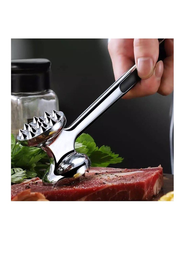 Heavy-Duty Stainless Steel Meat Tenderizer – Premium Quality for Perfect Cooking Results X  - Image 5