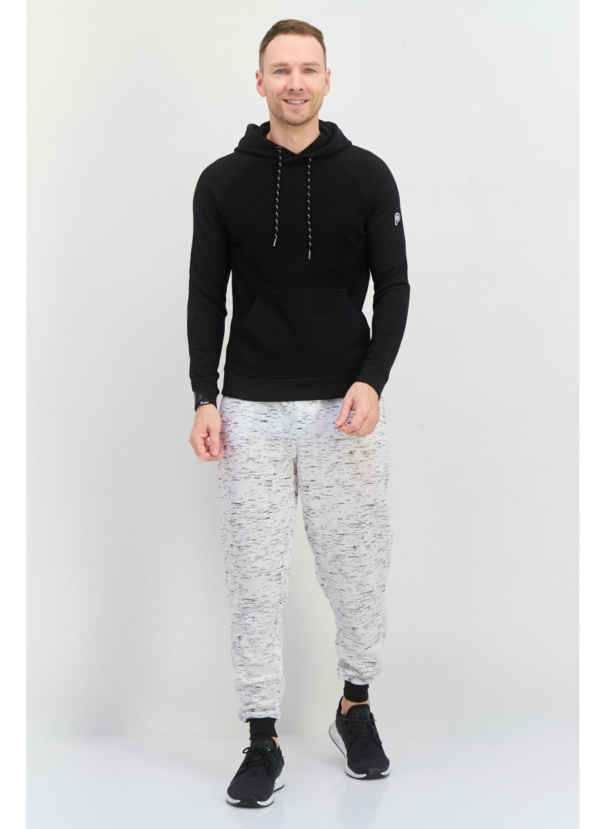 Penfield Men Hooded Brand Logo Long Sleeves Sweatshirt, Black  - Image 4
