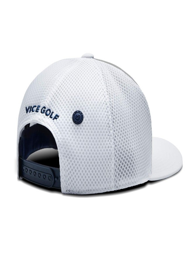 Vice Golf Squad Cap Navy/Grey | Golf Cap | One Size fits All | Unisex - Image 2