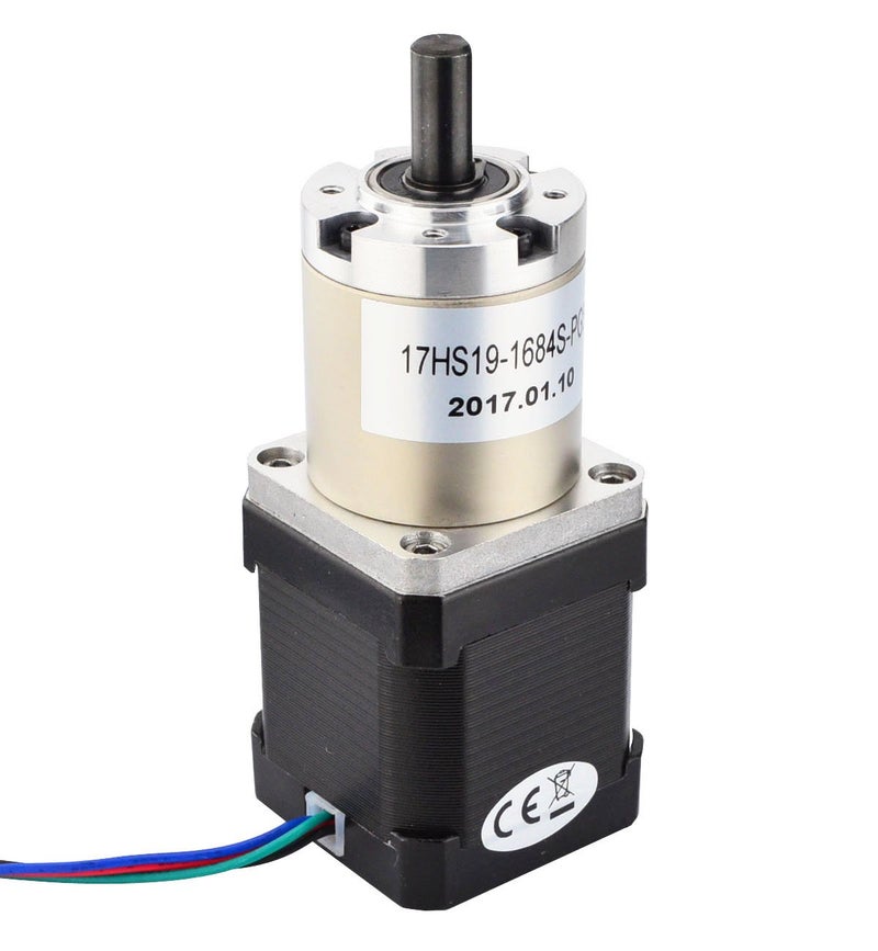 STEPPERONLINE 51:1 Planetary Gearbox High Torque Nema 17 Stepper Motor Precision Camera DIY - Image 2
