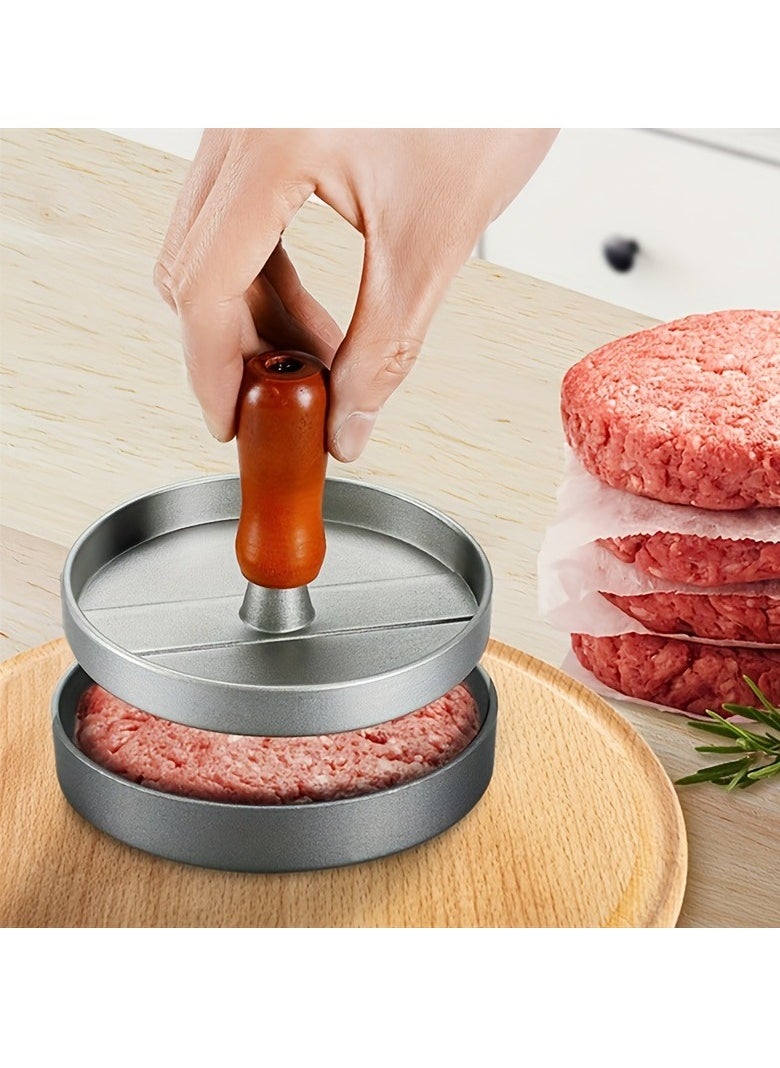 General Hamburger Meat Press Round Hamburger Mold Rice Ball Press Meat Patty Press Mold Hamburger Maker Press Meat and Stuffing  - Image 2