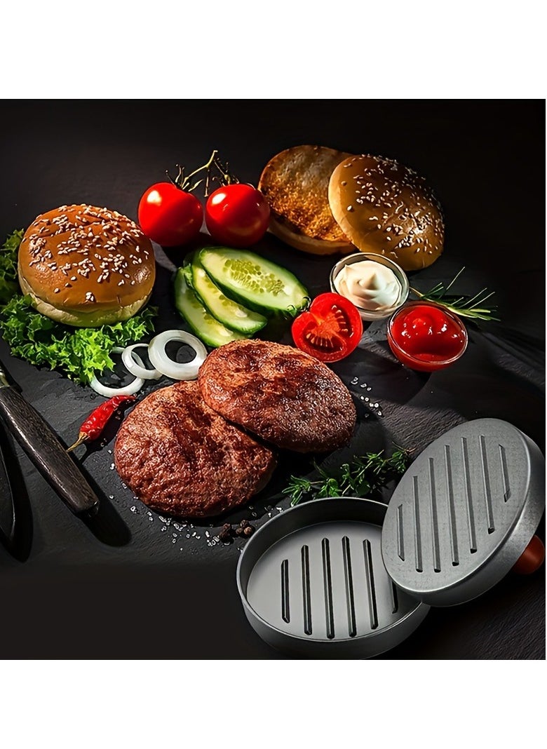General Hamburger Meat Press Round Hamburger Mold Rice Ball Press Meat Patty Press Mold Hamburger Maker Press Meat and Stuffing  - Image 3