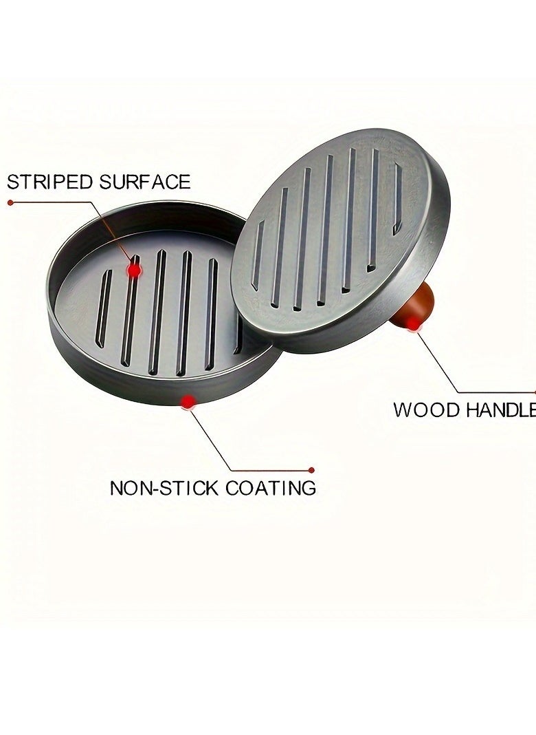 General Hamburger Meat Press Round Hamburger Mold Rice Ball Press Meat Patty Press Mold Hamburger Maker Press Meat and Stuffing  - Image 4