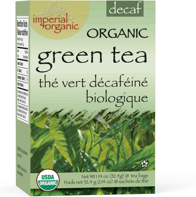 Uncle Lee's Tea Uncle Lee's Organic Decaf Green Tea - 18 Tea Bags - Image 1