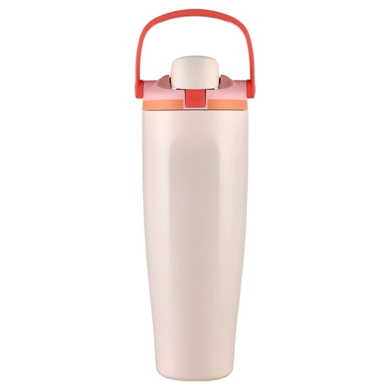 40oz Vacuum Insulated Stainless Steel Tumbler with Dual-Lid Design - Image 3