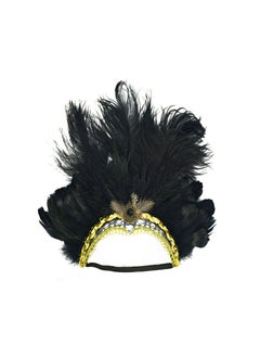 Feather Headpiece, Showgirl Headband, Feather Headpiece Hair Accessories for Masquerade Costume
